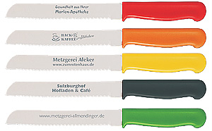 Brotmesser mit Wellenschliff